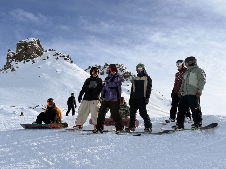 professional snowboard lessons in Montgenèvre